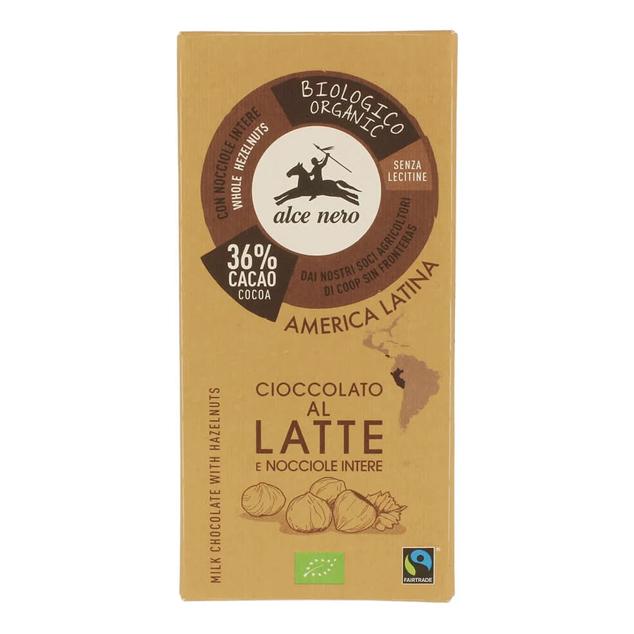 ALCE Ciocolată cu lapte și alune 100 g