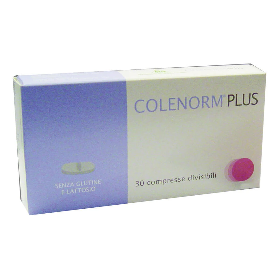 Colenorm Plus 30 de tablete fără gluten pentru controlul colesterolului