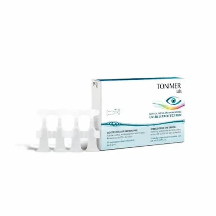 Tonimer Lab UV Protection Eye Drops 10 flacoane