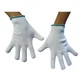 GLOVES Cot.White m.7.5 FORMES