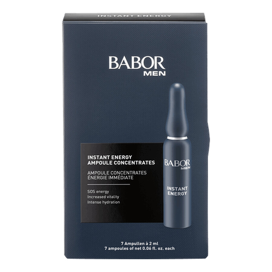 Babor Men Ampoule d'énergie instantanée pour hommes 7x2 ml