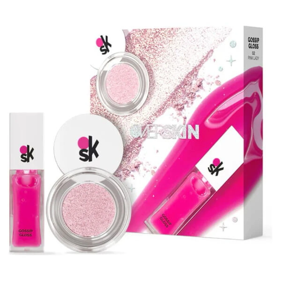 Overskin glow vertigo oog- en lipmake-up kit