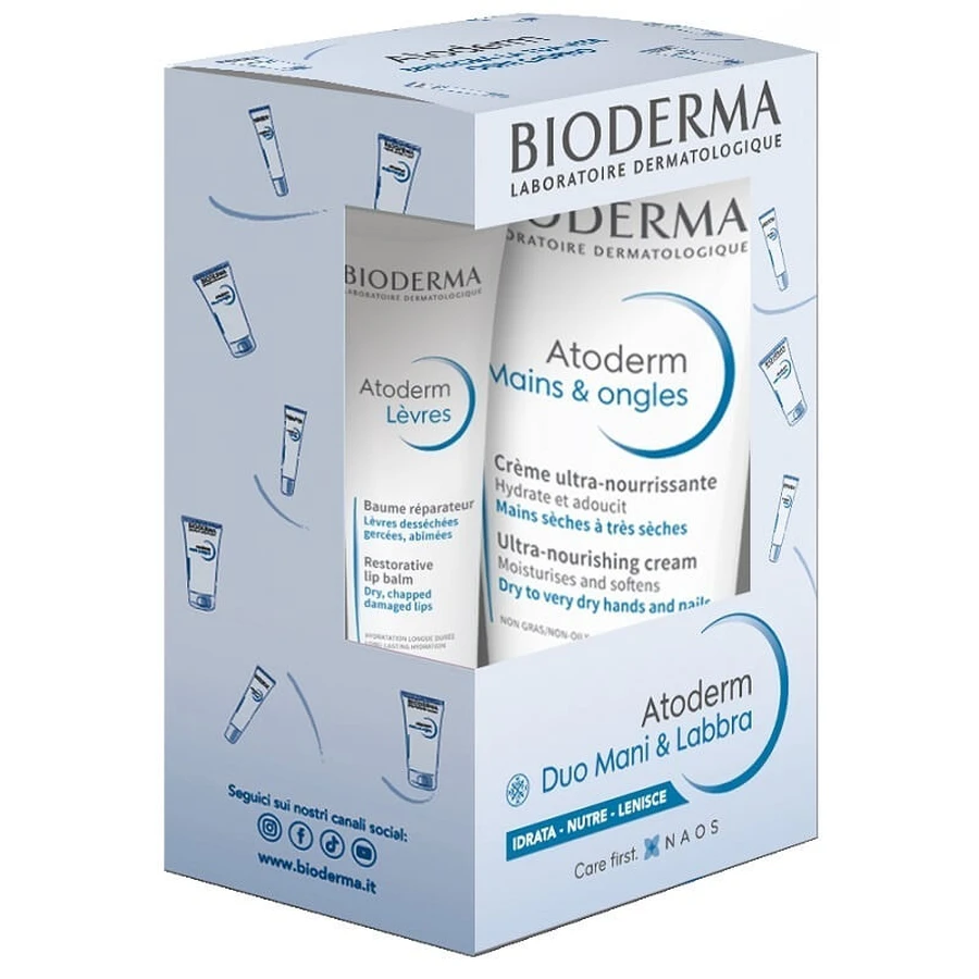 Bioderma Atoderm Duo Mâini și Buze