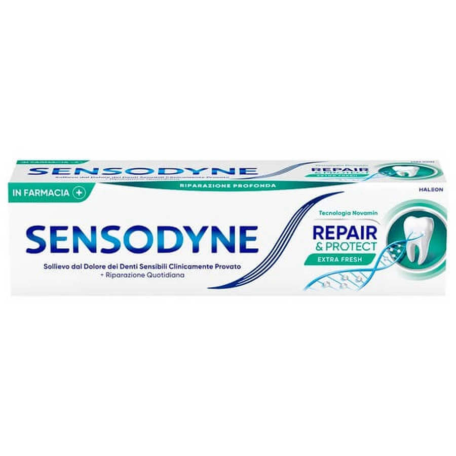 Sensodyne Odczulająca pasta do zębów Repair & Protect Extra Fresh 75ml: ceny i cechy