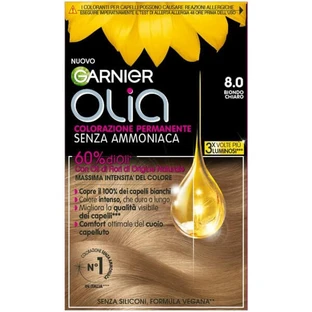 GARNIER OLIA COLORANT PERMANENT 8.0 BLOND DESCHIS