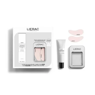 Lierac Diopti - Set cremă de corectare a ridurilor 15ml + plasture contur ochi