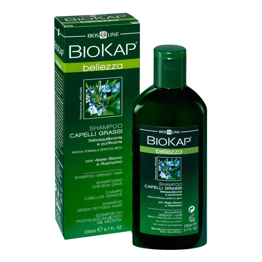 Biokap Szampon do włosów przetłuszczających się 200ml: ceny i cechy