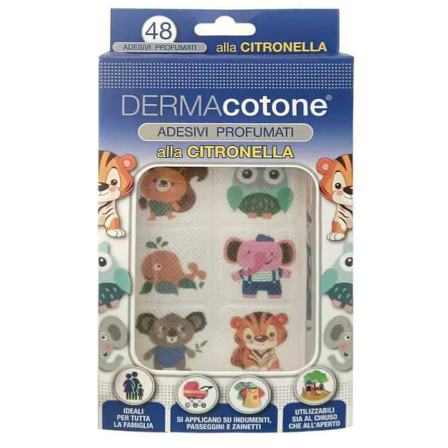 DERMACOTTON ADHÉSIFS CITRON48PCS
