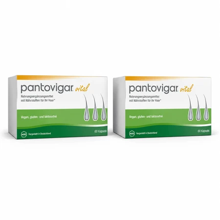 Pantovigar Vital 2x60 Cápsulas Nutrientes Capilares