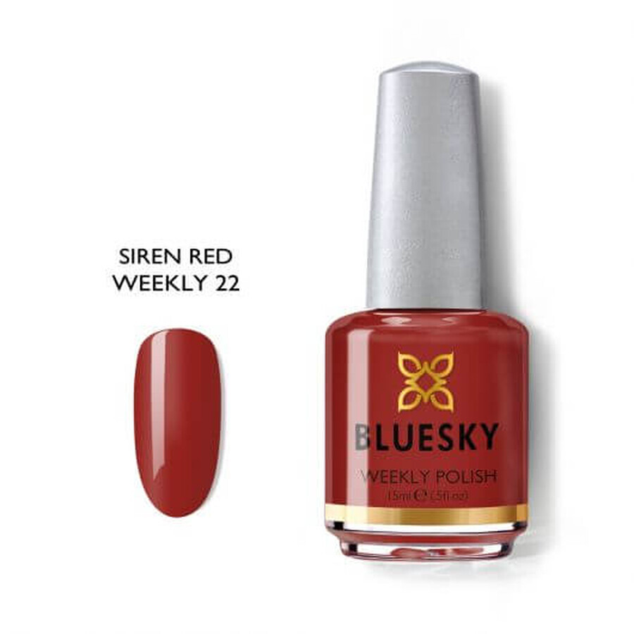 Esmalte de uñas Bluesky Siren Red 15ml