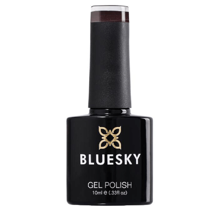 Esmalte de uñas semipermanente Bluesky UV Borgoña oscuro 10ml 