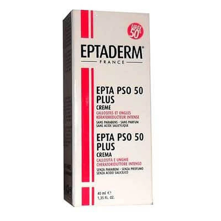 Epta Pso 50 Plus Cremă pentru unghii cu calus 40 Ml