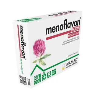 NAMED Menoflavon Forte 30 Capsule Isoflavoni Trifoglio Rosso Menopausa Senza Glutine
