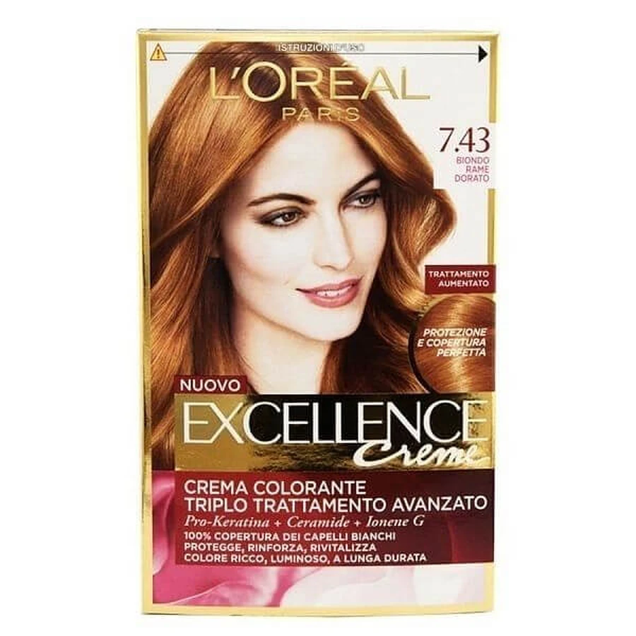 L'OREAL EXCELLENCE CREME 7,43 BIONDO RAME DORATO