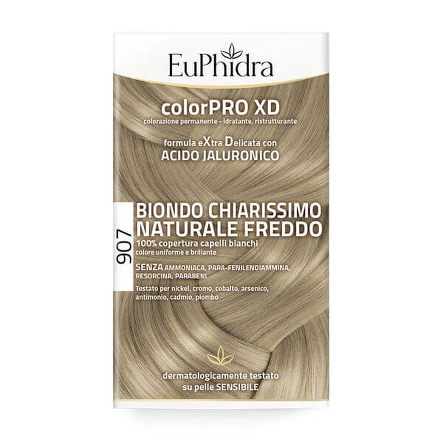 ColorPRO XD EuPhidra 907 Rubio Claro Natural Frío