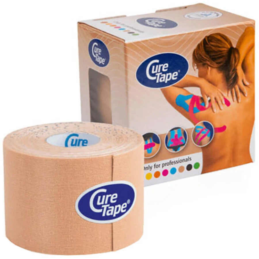 CureTape Beige 1 Cerotto su Rotolo 1cm x 5m