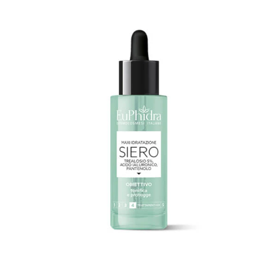 Euphidra Maxi Serum nawilżające z trehalozą 30 ml: ceny i cechy