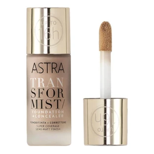 Astra Transformist Foundation + Concealer Nr. 01 Alabaster Hohe Deckkraft