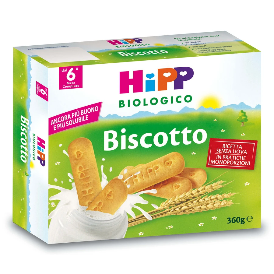 HiPP Bio Soluble Biscuit 6+ Months for Weaning 360g: ceny i cechy
