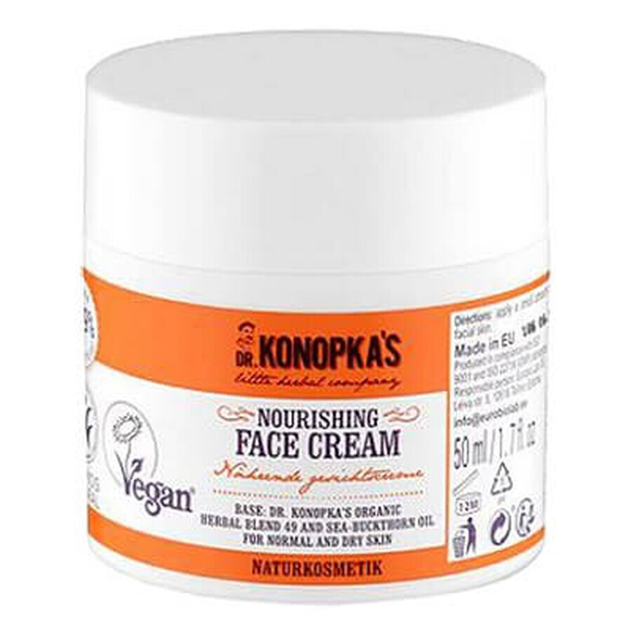 Crema facial nutritiva, 50 ml, Dr. Konopkas