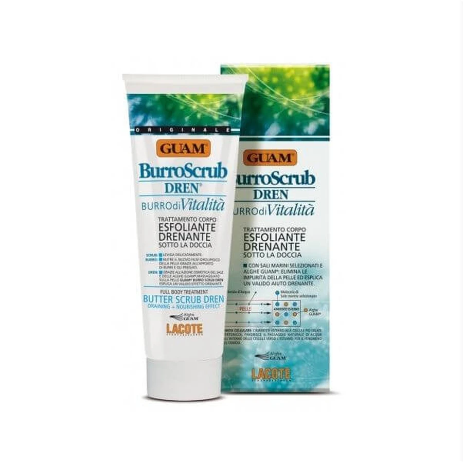 GUAM Scrub de drenare unt 200ml