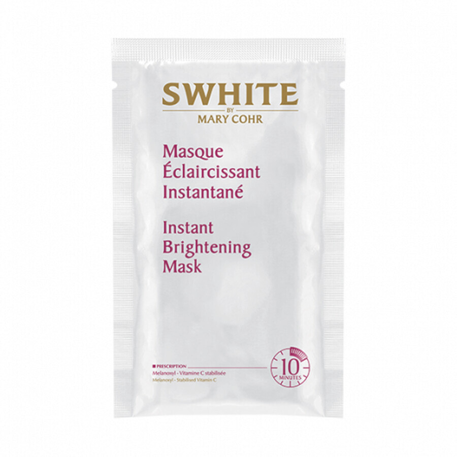 Mary Cohr Swhite Instant Verhelderend Anti-Hoofd Verhelderend Gezichtsmasker 7x40ml