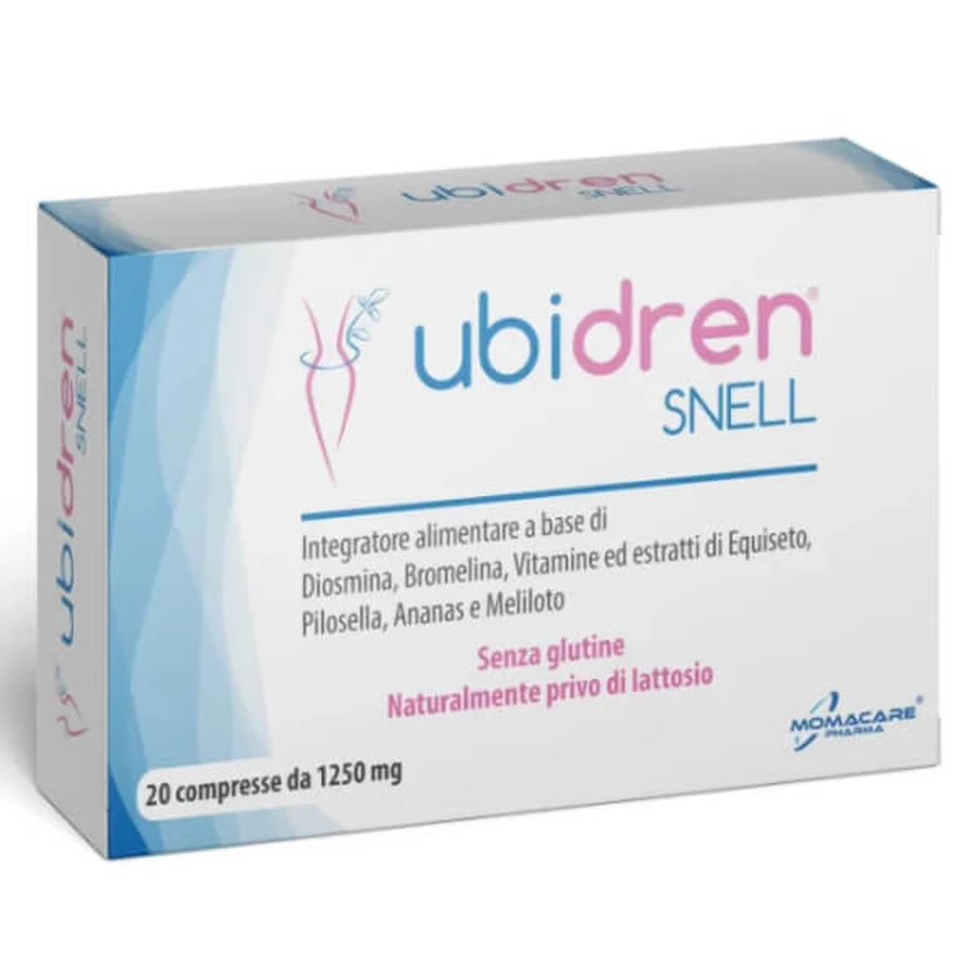 Ubidren snell 20 comprimidos