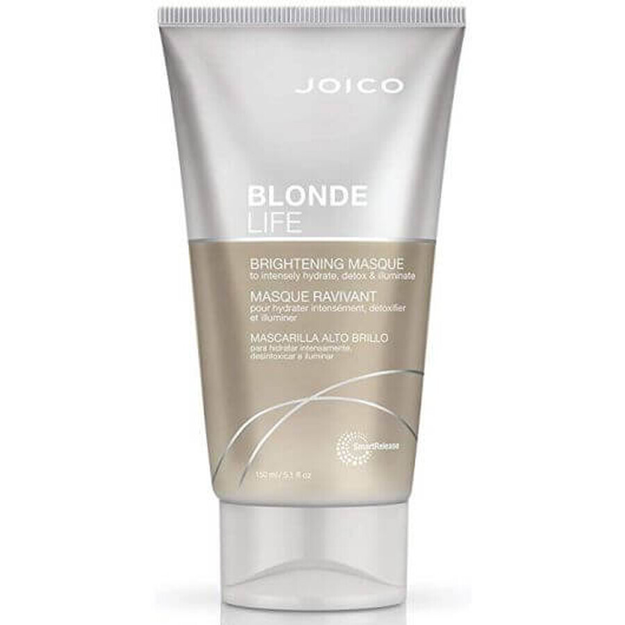 Maschera per capelli biondi Joico Blonde Life Masque schiarente effetto brillantezza 150 ml