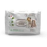 "XXL" LINGETTES HYGIÉNIQUES BIODÉGRADABLES CF. (100 PCS) ALOE & BAMBOU