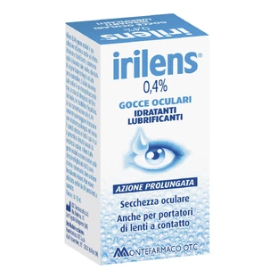 Iridine Irilens Collyre 10ml Acide Hyaluronique 0.4% Compatible avec les Lentilles
