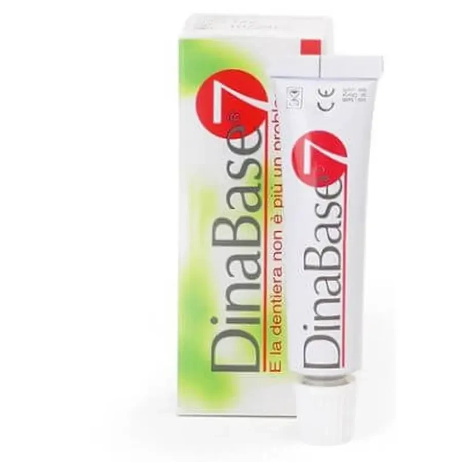 Dinabase 7 ribas adesivo per protesi 8x20 g