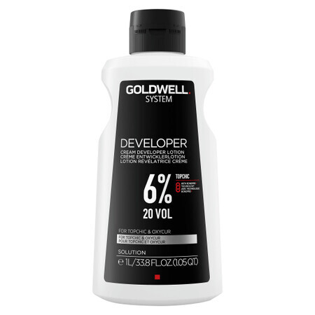 Lotion oxydante Goldwell System Developer 20 Volume 1000ml