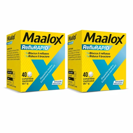 Maalox reflurapid 2x40 tabletek do żucia: ceny i cechy