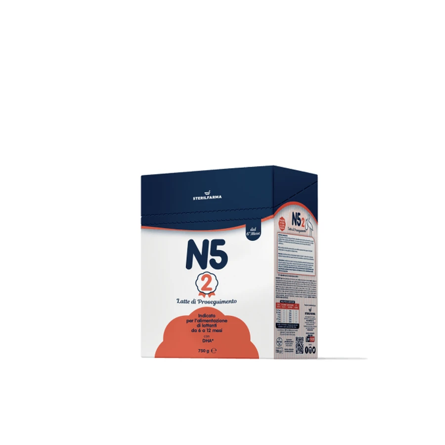 N5 2 LAPTE PRAF 6/12M 750G