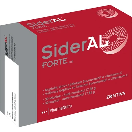 SiderAL Forte, 2 x 30 capsule