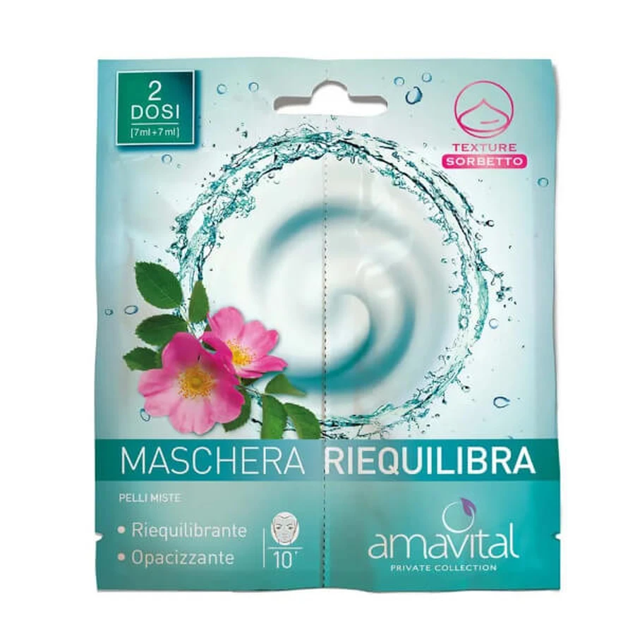 Amavital Masque rééquilibrant - 2x7ml