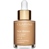 Clarins Skin Illusion 110N honey - Feuchtigkeitsspendende Grundierung