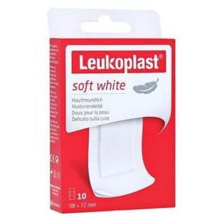 Leukoplast Soft White 72 X 38 Cm 10 Pieces