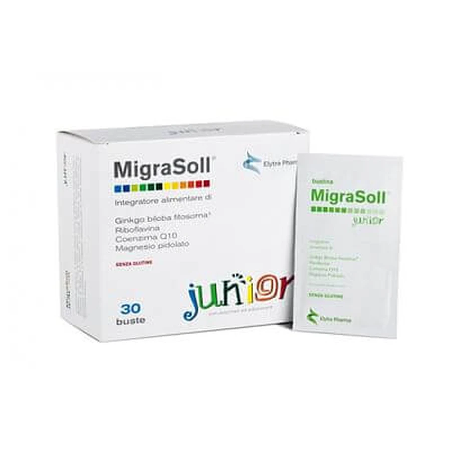 Migrasoll Junior Box 30 de pliculețe