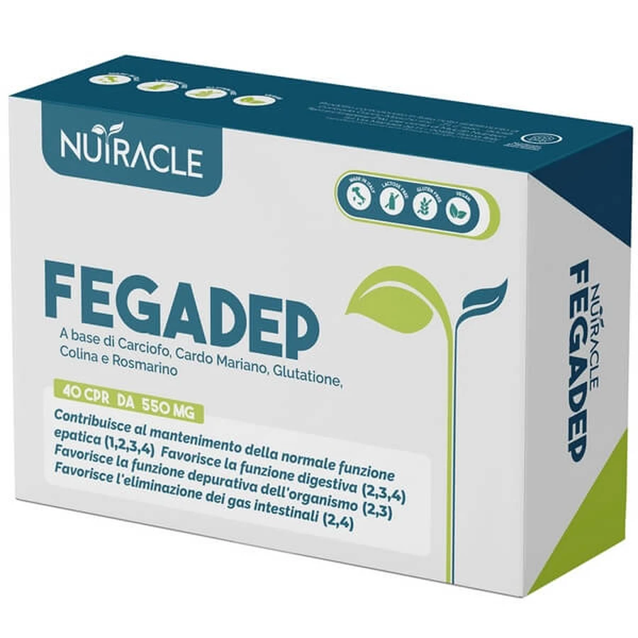 Nutracle Fegadep 40 comprimate