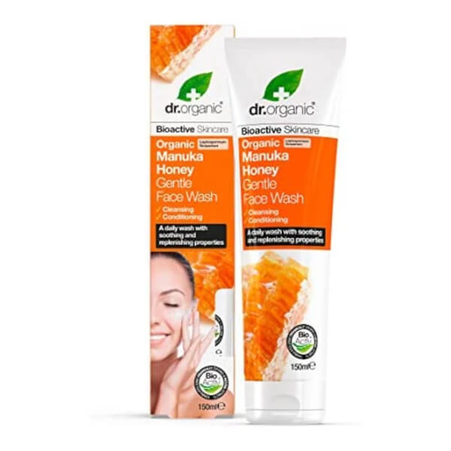 Gel nettoyant pour le visage Dr Organic Manuka