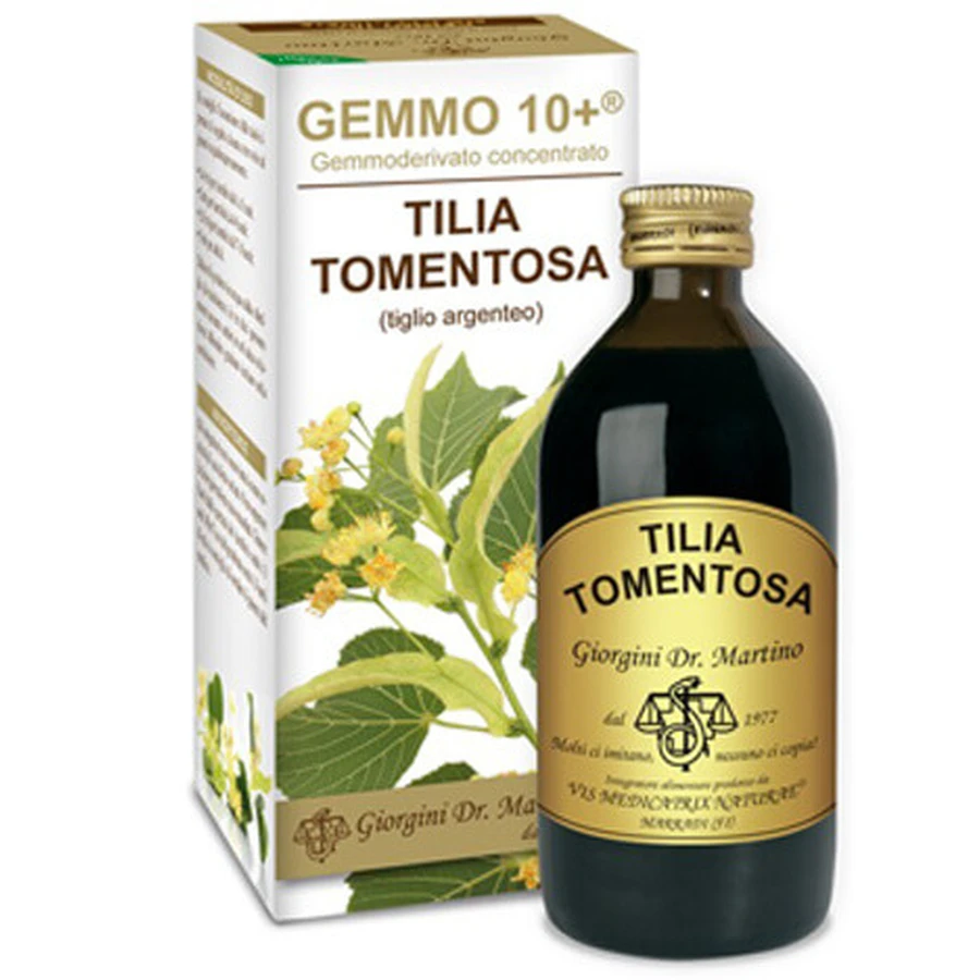 Tilleul liquide sans alcool Gemmo 10+ Giorgini