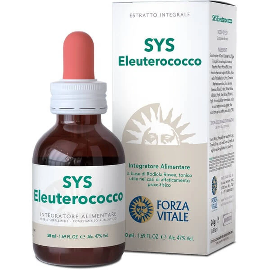 Sys Eleutherococcus Drops 50ml