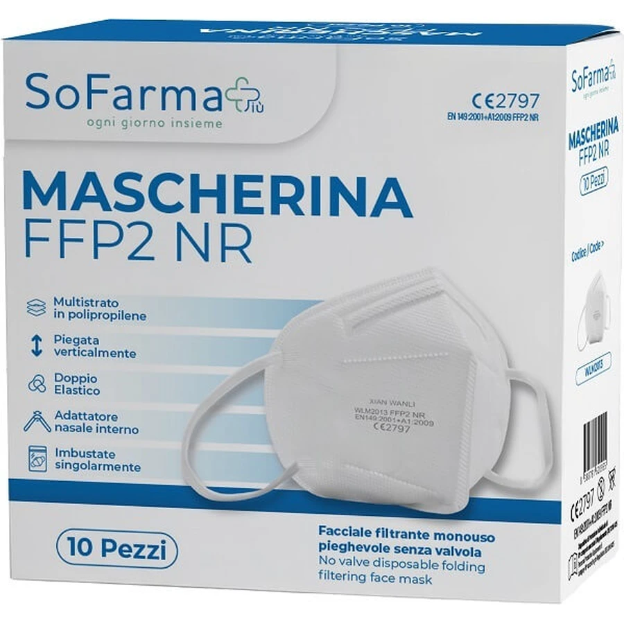 MASCHERINA FFP2 BI 10PZ SOFARM