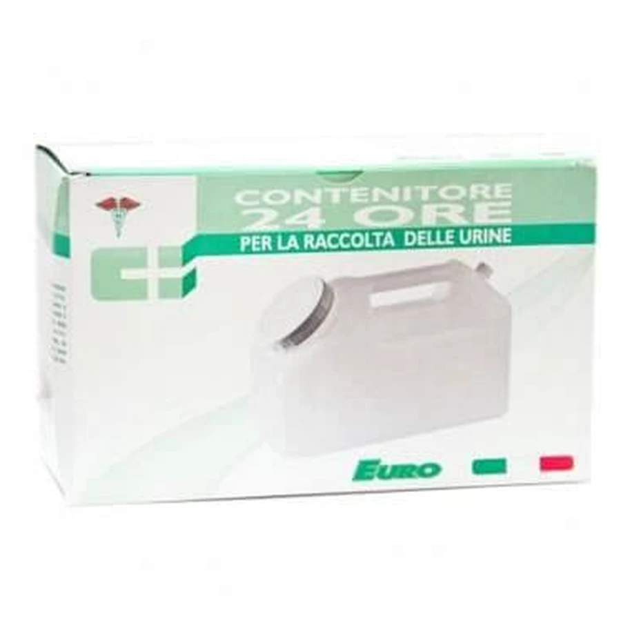 Botella Curabag Cuadrada 24h Para Recogida de Orina