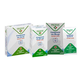 GAZA BAWEŁNIANA PROFAR 10X10 100P