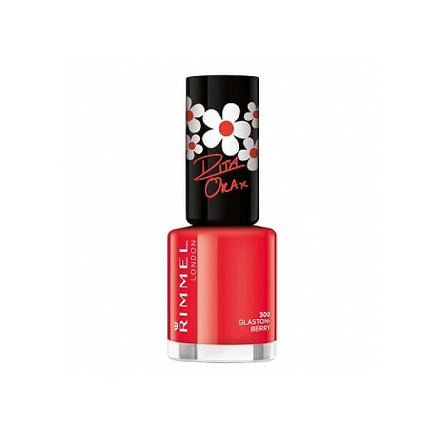 RIMMEL NAIL POLISH 60' RITA ORA 300 GLASTON BERRY