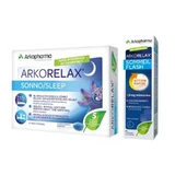 ArkoRelax Sleep + Sleep Flash Arkopharma 30 Comprimidos + 20ml Pack Promocional