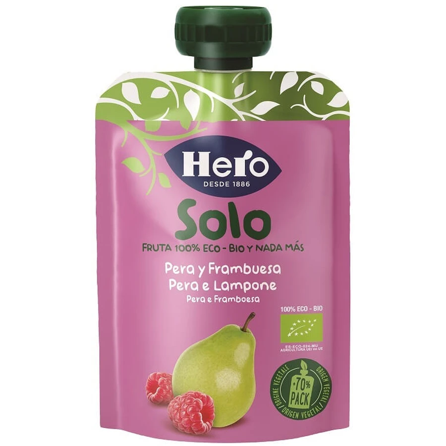 HERO B PUNGĂ PERE ZMEURĂ 100G