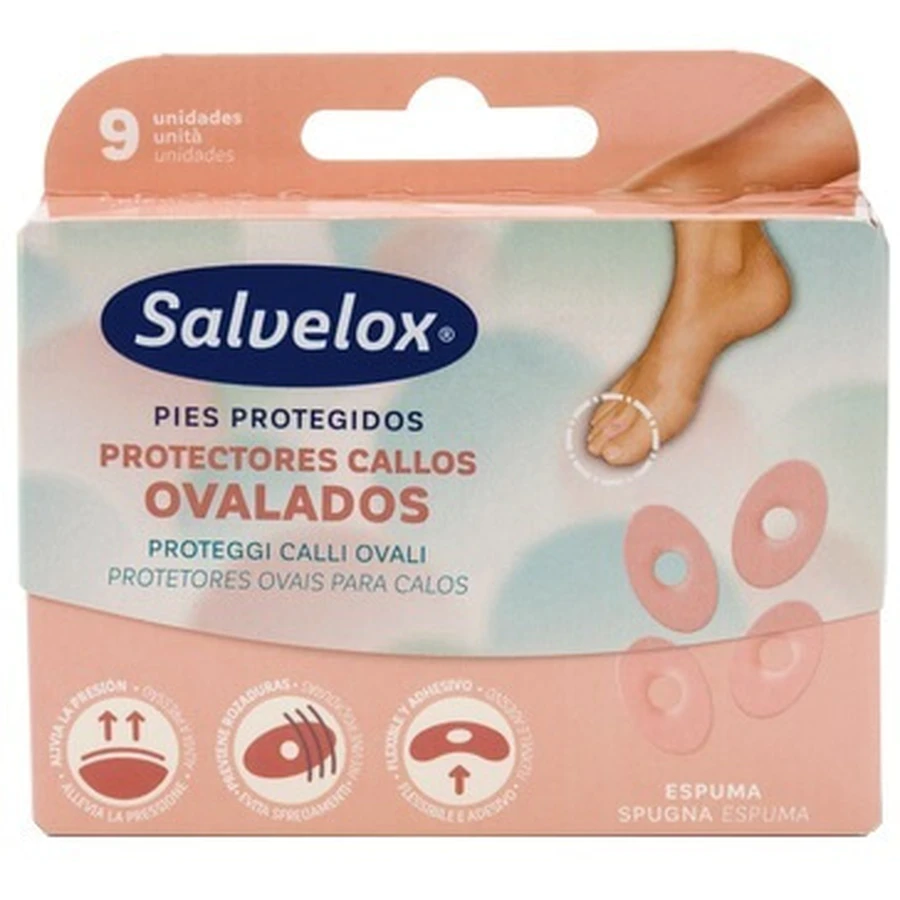 SALVELOX CALLUS PROTECTOR OV 9PCS